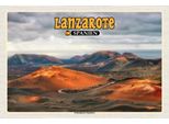 Vianmo Insegna In Legno 12X18 Cm Lanzarote Spanien Nationalpark Timanfaya