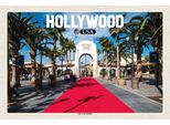 Vianmo Insegna In Legno 12X18 Cm Hollywood Usa Universal Studios