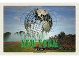 Vianmo Insegna In Legno 12X18 Cm New York Usa Flushing Meadows-Corona Park
