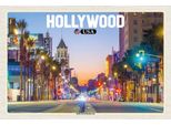 Vianmo Insegna In Legno 12X18 Cm Hollywood Usa Hollywood Boulevard