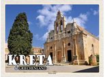 Vianmo Insegna In Legno 30X40 Cm Kreta Griechenland Kloster Arkadi