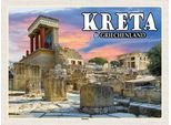 Vianmo Insegna In Legno 30X40 Cm Kreta Griechenland Knossos Palast