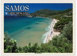 Vianmo Insegna In Legno 30X40 Cm Samos Griechenland Psili Ammos Beach