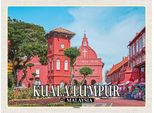 Vianmo Insegna In Legno 30X40 Cm Kuala Lumpur Malaysia Malakka Stadt Kirche