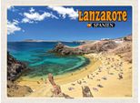 Vianmo Insegna In Legno 30X40 Cm Lanzarote Spanien Playa Blanca Strand Meer