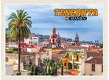 Vianmo Insegna In Legno 30X40 Cm Teneriffa Spanien La Orotava Meer Urlaub