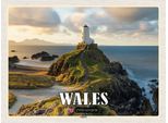 Vianmo Insegna In Legno 30X40 Cm Wales United Kingdom Anglesey Insel Meer