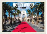 Vianmo Insegna In Legno 30X40 Cm Hollywood Usa Universal Studios