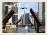 Vianmo Insegna In Legno 30X40 Cm Chicago Usa Bridges BrüCken Fluss