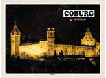 Vianmo Insegna In Legno 30X40 Cm Coburg Die Veste Schloss