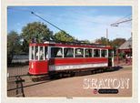 Vianmo Insegna In Legno 30X40 Cm Seaton Tramway Uk England