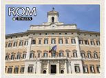 Vianmo Insegna In Legno 30X40 Cm Rom Italien Parlament