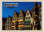 Vianmo Insegna In Legno 30X40 Cm Bremen Deutschland Altstadt