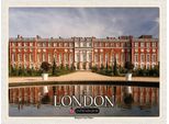 Vianmo Insegna In Legno 30X40 Cm Hampton Court Palace London
