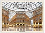Vianmo Insegna In Legno 30X40 Cm Mailand Galleria Vittorio Emanuele
