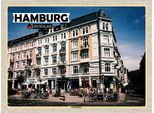 Vianmo Insegna In Legno 30X40 Cm Hamburg Sternschanze Altstadt