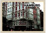 Vianmo Insegna In Legno 30X40 Cm Hamburg St. Georg Altstadt