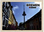 Vianmo Insegna In Legno 30X40 Cm Bremen Deutschland Wallanlagen