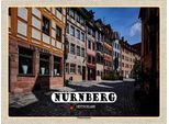 Vianmo Insegna In Legno 30X40 Cm NüRnberg WeißGebergasse