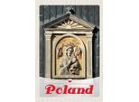 Vianmo Insegna In Legno 18X12 Cm Polen Europa