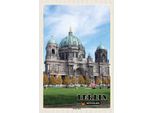 Vianmo Insegna In Legno 18X12 Cm Berlin Hauptstadt Dom