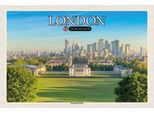 Vianmo Insegna In Legno 12X18 Cm Greenwich Park England London
