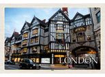 Vianmo Insegna In Legno 12X18 Cm Soho London United Kingdom