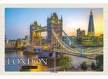 Vianmo Insegna In Legno 12X18 Cm Tower Bridge London Uk England