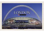 Vianmo Insegna In Legno 12X18 Cm Wembley Stadium London England