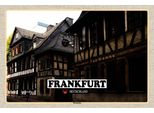 Vianmo Insegna In Legno 12X18 Cm Frankfurt Bornheim Altstadt
