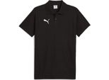 Puma Teamevostripe Polo Uomo Nero Argento Taglia L