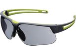 Occhiali Di Sicurezza Avatar Plus EN166, EN170, Ukca Aste Grigio/Verde, Lenti In Policarbonato Grigio / Tpe
