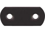 Connettore Piatto Lunghezza 37 Mm Larghezza 16 Mm Spessore 1,5 Mm Acciaio Nero Plastificato