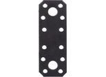 Connettore Piatto En 14545 Lunghezza 96 Mm Larghezza 35 Mm Spessore 2,5 Mm Acciaio Nero Plastificato