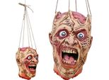 Testa Di Mostro Di Halloween Decorazione Spaventosa Zombie Accessorio Decorazione Horror, Colore: Arancione