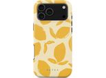 Custodia Per Iphone 17 Pro Max, Burga Lemon Tart Tough Magnetic, Giallo Con Motivo A Limone