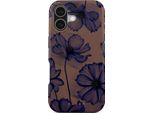 Custodia Per Iphone 17, Burga Velvet Night Tough Magnetic, Marrone E Blu Navy