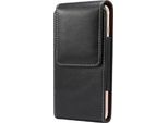 Dfv Mobile - Per Fujitsu Arrows N 5G (2023) Fondina Verticale In Pelle Con Passante Per Cintura, H1-60-N-Fvloop-4