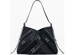 Borsa Da Donna Nera: Tracolla Regolabile E Chiusura A Zip
