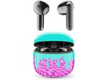 Cuffie In-Ear Cuffie Bluetooth - Design A Capsula - Senza Fili - Custodia Di Ricarica - Microfono - Tempo Di Riproduzione Fino A 25 Ore Ampia Compatibilità