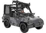 Toi-Toys Alfafox Jeep Con Figura Militare - Playset Per Bambini, Robusto Veicolo Militare, A Partire Dai 3 Anni Di Età