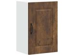 Vidaxl Parete Attrezzata Per Cucina Kalmar In Legno Rovere Fumé