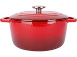 Cosy & Trendy Fontestic Padella Tradizionale In Ghisa Rossa Ø 24 Cm / 4,6 Litri – Smaltata