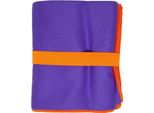 Asciugamano, Asciugamano Ad Asciugatura Rapida, Per Piscina, Palestra, Fitness 80X130 Viola