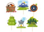 Toppers Pickers Reise Birthday 6Pz.
