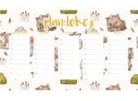 Piano Didattico Magnetico Piccoli Animali Della Foresta 30X17,5Cm