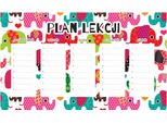 Piano Didattico Magnetico Elefanti 45X26Cm