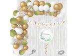 Set Per La Comunione Palloncini Boho Ghirlanda Per La Comunione