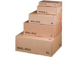 Smartboxpro Scatola Per Spedizione Pacchi Mail Box, Taglia: S, Marrone