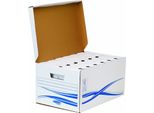 Fellowes 4460504 Bankers Box Basic Archive Set Maxi Plus Blu